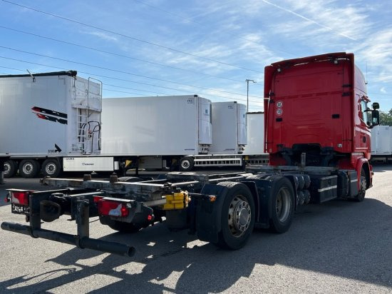 Scania R410 6x2 Topline, BDF, E6, Automatik, Redarter, Standklima, Liftachse - Xe chở container/ Xe tải hoán đổi thân: hình 5 Scania R410 6x2 Topline, BDF, E6, Automatik, Redarter, Standklima, Liftachse - Xe chở container/ Xe tải hoán đổi thân: hình 5