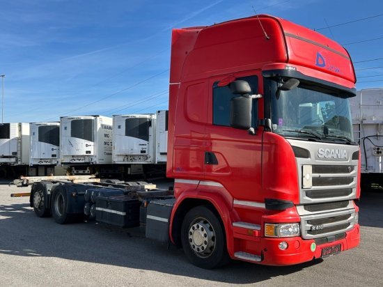 Scania R410 6x2 Topline, BDF, E6, Automatik, Redarter, Standklima, Liftachse - Xe chở container/ Xe tải hoán đổi thân: hình 3 Scania R410 6x2 Topline, BDF, E6, Automatik, Redarter, Standklima, Liftachse - Xe chở container/ Xe tải hoán đổi thân: hình 3