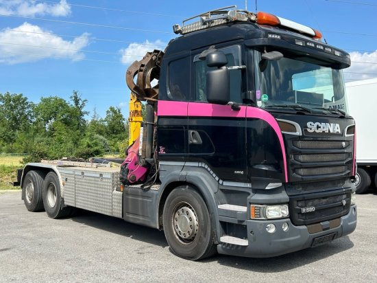 Scania R580 6x2, Schrottkran, E6, Lenk-Lift-Achse - Xe tải nâng móc, Xe cẩu tự hành: hình 3 Scania R580 6x2, Schrottkran, E6, Lenk-Lift-Achse - Xe tải nâng móc, Xe cẩu tự hành: hình 3