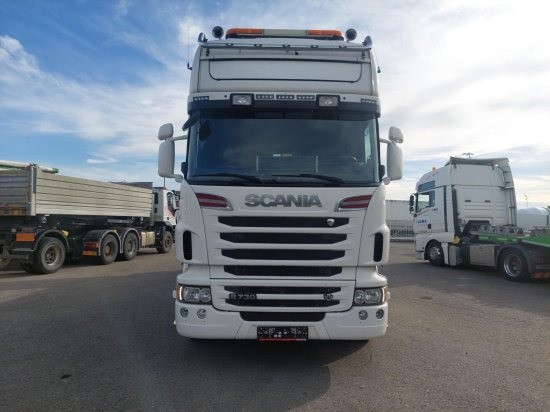 Scania R730 6x4 Pritsche, Voll-Luft Palfinger PK27002 Kran Retarder, Alu-Felgen, - Xe tải thùng lửng/ Phẳng, Xe cẩu tự hành: hình 2 Scania R730 6x4 Pritsche, Voll-Luft Palfinger PK27002 Kran Retarder, Alu-Felgen, - Xe tải thùng lửng/ Phẳng, Xe cẩu tự hành: hình 2