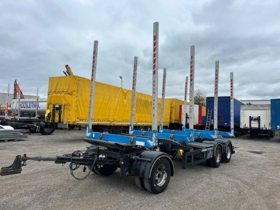 Schwarzmüller N-Serie 3-achs Holzanhänger 4 Rungenpaare - Rơ moóc chở gỗ: hình 1 Schwarzmüller N-Serie 3-achs Holzanhänger 4 Rungenpaare - Rơ moóc chở gỗ: hình 1
