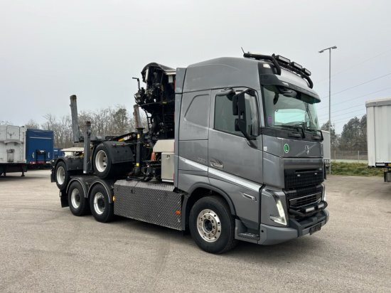 Volvo FH 16 650 6x4 Langholzzug + Doll M2K-9L Nachläufer mit Palfinger Epsilon S260C96, I-Shift, Retarder, - Xe chở gỗ, Xe cẩu tự hành: hình 3 Volvo FH 16 650 6x4 Langholzzug + Doll M2K-9L Nachläufer mit Palfinger Epsilon S260C96, I-Shift, Retarder, - Xe chở gỗ, Xe cẩu tự hành: hình 3