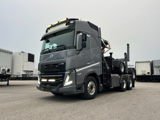 Volvo FH 16 650 6x4 Langholzzug + Doll M2K-9L Nachläufer mit Palfinger Epsilon S260C96, I-Shift, Retarder, - Xe chở gỗ, Xe cẩu tự hành: hình 1 Volvo FH 16 650 6x4 Langholzzug + Doll M2K-9L Nachläufer mit Palfinger Epsilon S260C96, I-Shift, Retarder, - Xe chở gỗ, Xe cẩu tự hành: hình 1