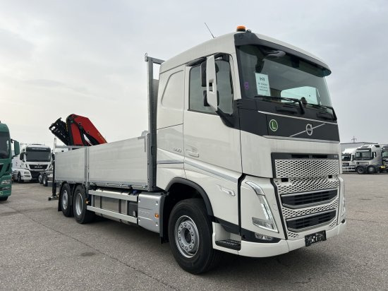 Volvo FH 500 6X2 Euro6, Retarder, Pritsche, Palfinger PK22002-EH - Xe tải thùng lửng/ Phẳng, Xe cẩu tự hành: hình 3 Volvo FH 500 6X2 Euro6, Retarder, Pritsche, Palfinger PK22002-EH - Xe tải thùng lửng/ Phẳng, Xe cẩu tự hành: hình 3
