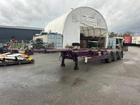 Web Trailer LPRS24 Heckschieber 1x20 ft 2x20 ft 1x40 ft - Xe chở container/ Sơ mi rơ moóc hoán đổi thân: hình 3 Web Trailer LPRS24 Heckschieber 1x20 ft 2x20 ft 1x40 ft - Xe chở container/ Sơ mi rơ moóc hoán đổi thân: hình 3