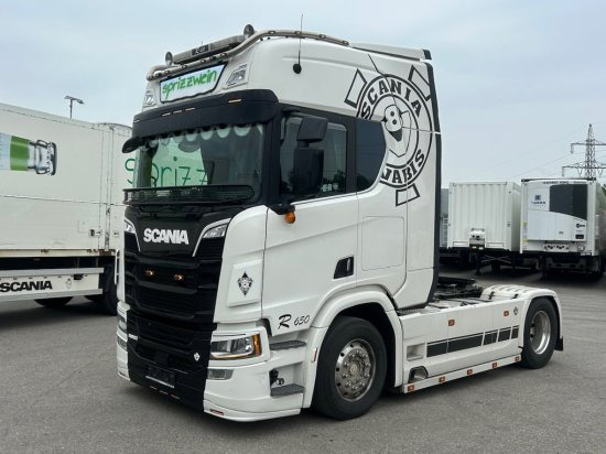 Scania R650 4x2, E6d, Leder, Voll-Luft, Standklima, Schubbodenhydraulik, Opticruse - Xe đầu kéo: hình 1 Scania R650 4x2, E6d, Leder, Voll-Luft, Standklima, Schubbodenhydraulik, Opticruse - Xe đầu kéo: hình 1