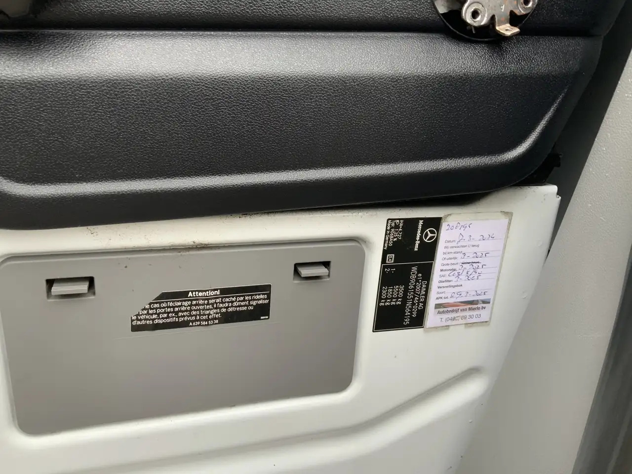 Mercedes-Benz Sprinter 513 2.2 CDI 432 Meubelbak&Lift Zijdeur Cruise 3 Zi - Xe tải nhỏ thùng kín: hình 5 Mercedes-Benz Sprinter 513 2.2 CDI 432 Meubelbak&Lift Zijdeur Cruise 3 Zi - Xe tải nhỏ thùng kín: hình 5