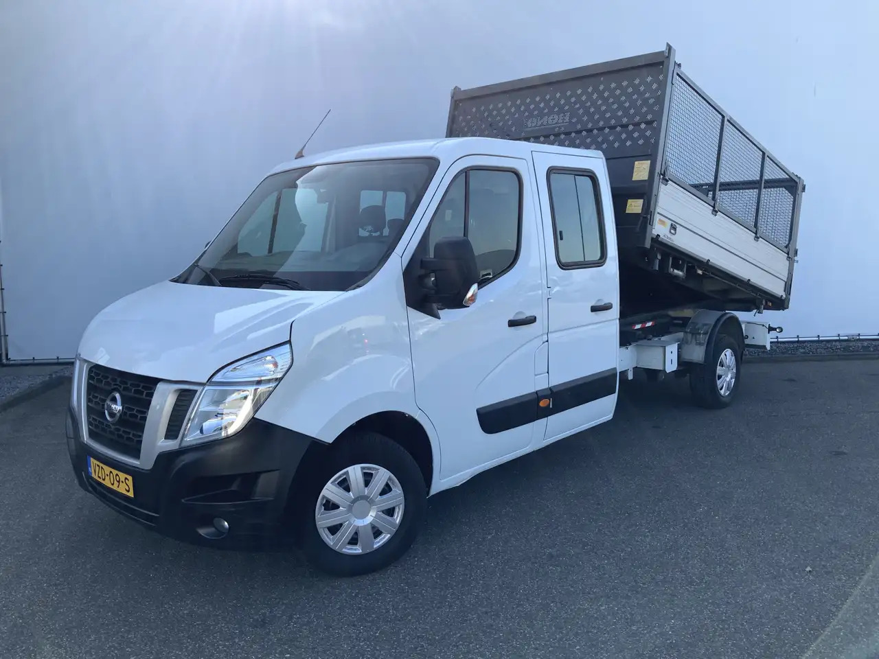 Nissan NV400 2.3 dCi L3H1 Dub Cab 3 Zijde Kipper Airco Bakmaat - Xe ben nhỏ: hình 1 Nissan NV400 2.3 dCi L3H1 Dub Cab 3 Zijde Kipper Airco Bakmaat - Xe ben nhỏ: hình 1