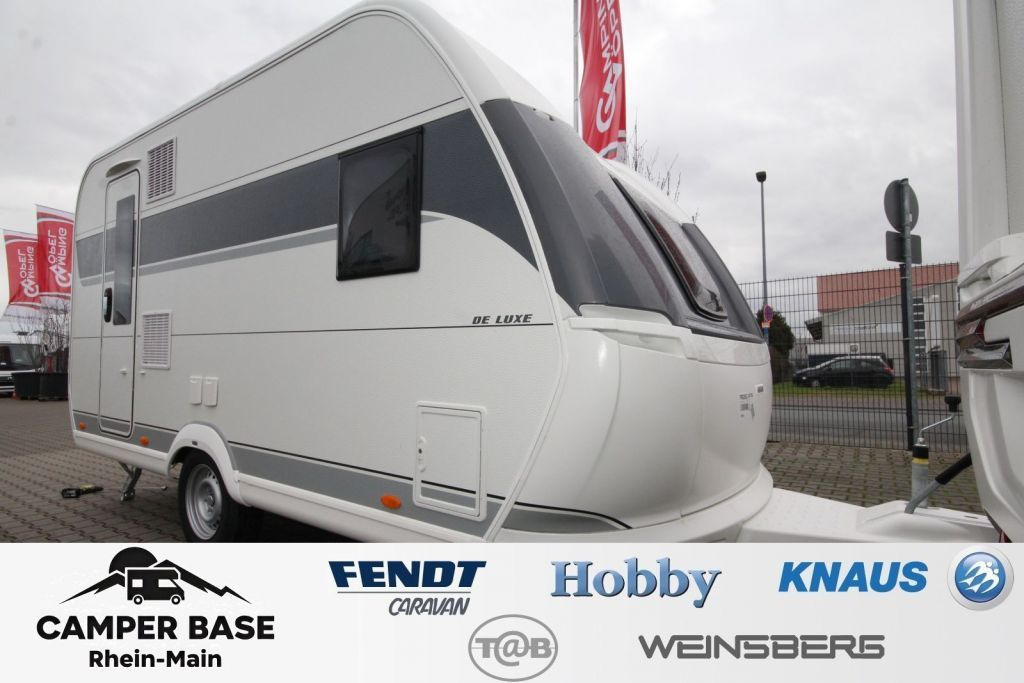 Rơ moóc kiểu caravan mới Hobby De Luxe 400 SFe Modell 2024: hình 1