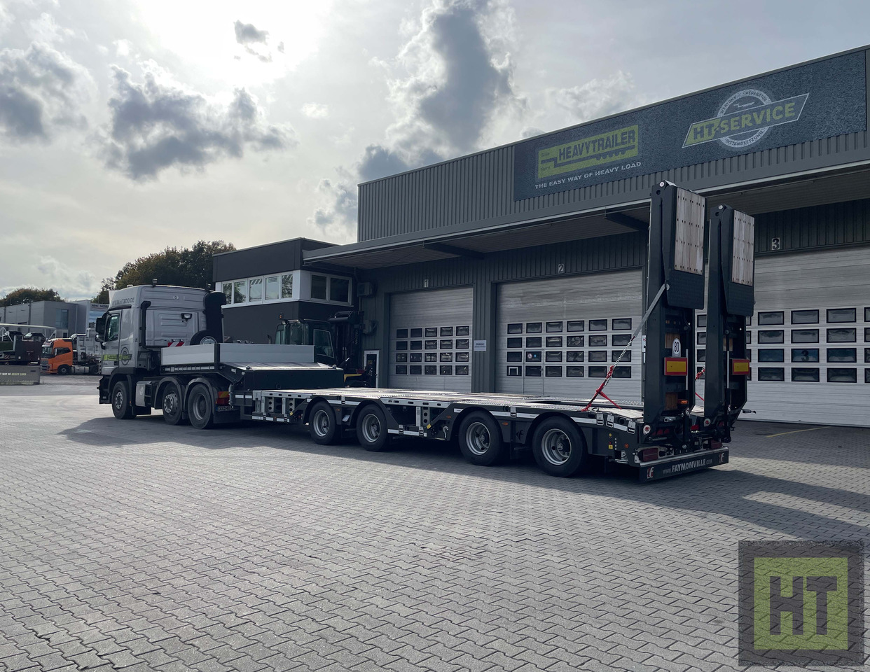 Cho thuê Faymonville 4-(2+2)-Achs-Tele-Semi m. Radmulden u. Rampen Faymonville 4-(2+2)-Achs-Tele-Semi m. Radmulden u. Rampen: hình 9