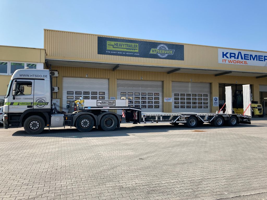 Faymonville MAX Trailer 3-Achs-Tele-Semi- 2P.Radmulden-Rampen - Sơ mi rơ moóc thùng thấp: hình 1 Faymonville MAX Trailer 3-Achs-Tele-Semi- 2P.Radmulden-Rampen - Sơ mi rơ moóc thùng thấp: hình 1