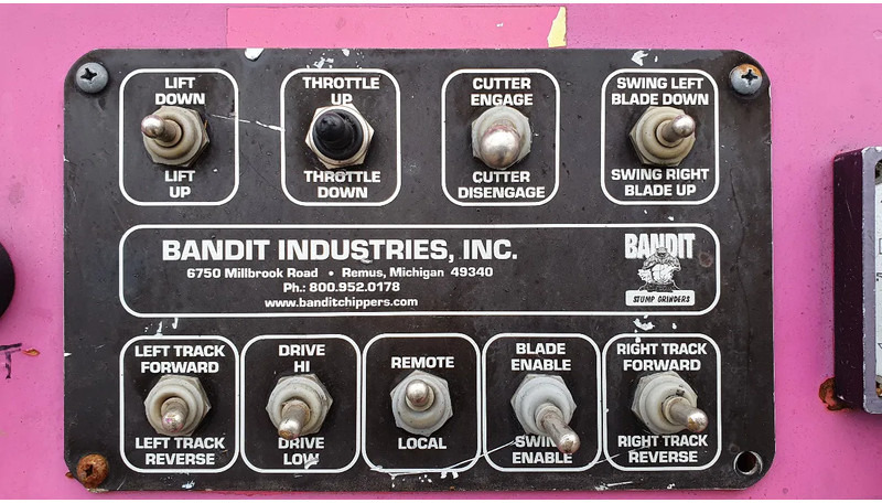 Máy tiện gốc cây Onbekend Bandit 2900T stobben/stronkenfrees: hình 7
