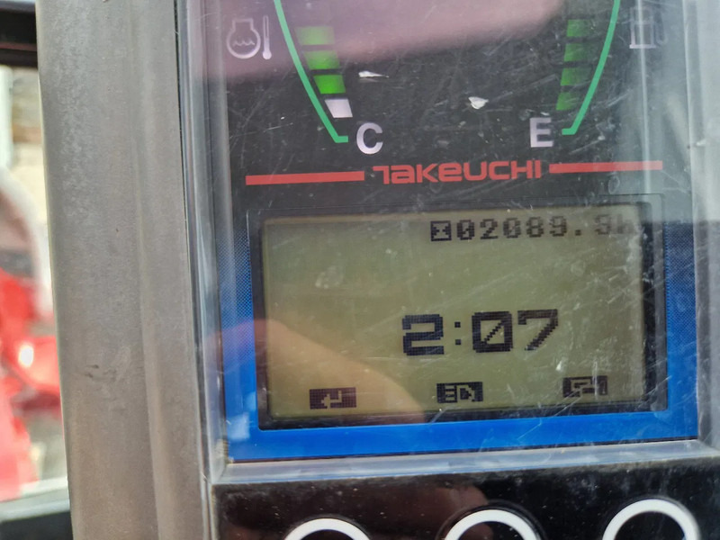 Máy xúc mini Takeuchi TB216 met 2089 uur: hình 9