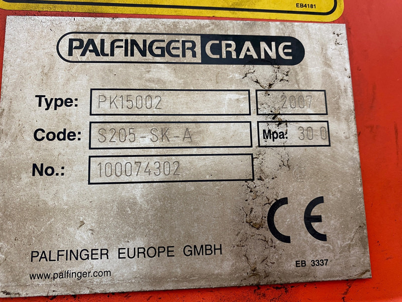 Xe tải thùng lửng/ Phẳng, Xe cẩu tự hành DAF CF85.410: hình 11