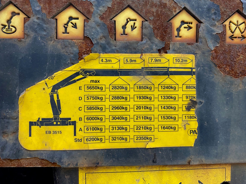 Xe tải thùng lửng/ Phẳng, Xe cẩu tự hành DAF CF85.410: hình 10