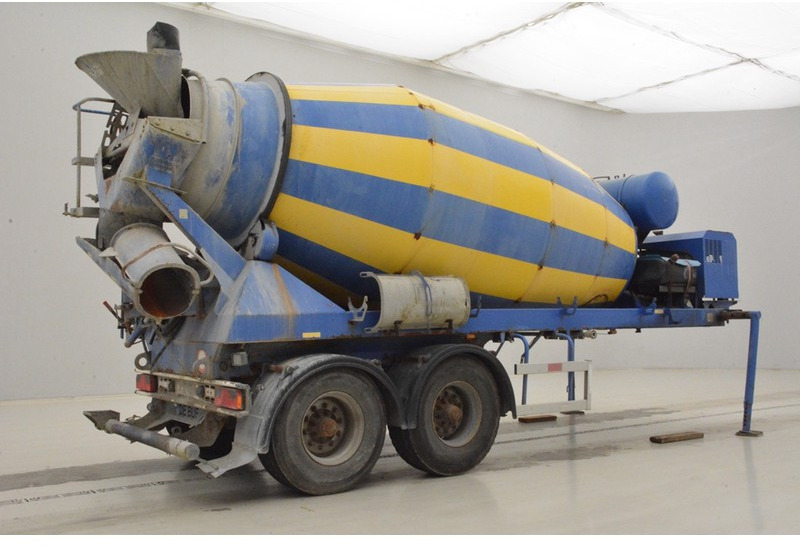 Sơ mi rơ moóc trộn bê tông De Buf Mixer 10 m³: hình 6