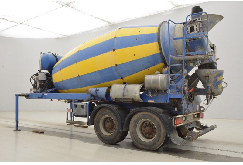 Sơ mi rơ moóc trộn bê tông De Buf Mixer 10 m³: hình 8
