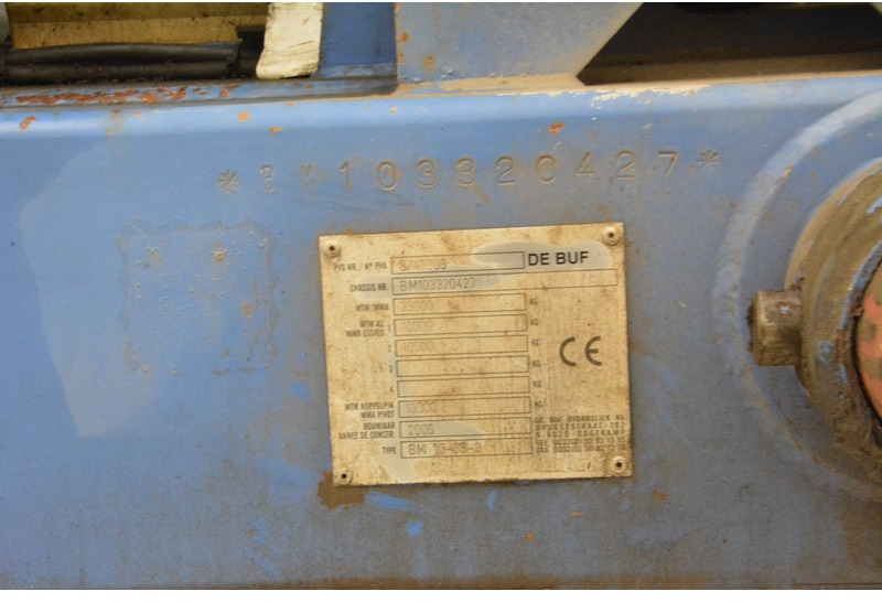 Sơ mi rơ moóc trộn bê tông De Buf Mixer 10 m³: hình 14