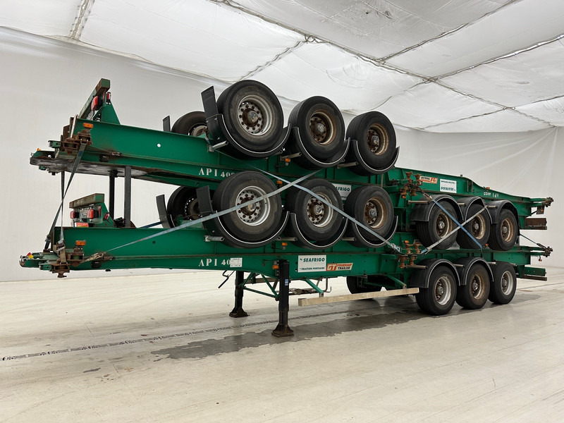 Fruehauf 4 x Skelet 2 x 20-40 ft - Xe chở container/ Sơ mi rơ moóc hoán đổi thân: hình 2 Fruehauf 4 x Skelet 2 x 20-40 ft - Xe chở container/ Sơ mi rơ moóc hoán đổi thân: hình 2