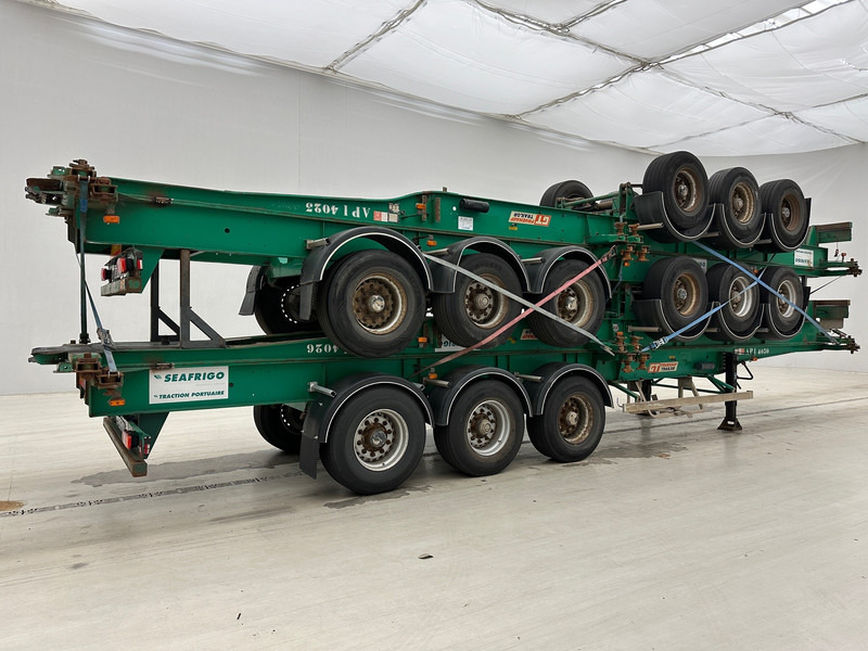Fruehauf 4 x Skelet 2 x 20-40 ft - Xe chở container/ Sơ mi rơ moóc hoán đổi thân: hình 5 Fruehauf 4 x Skelet 2 x 20-40 ft - Xe chở container/ Sơ mi rơ moóc hoán đổi thân: hình 5
