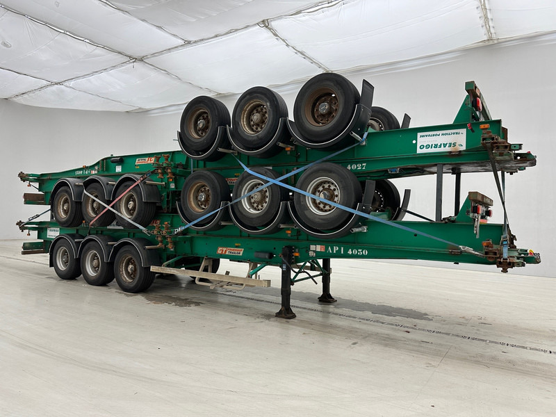 Fruehauf 4 x Skelet 2 x 20-40 ft - Xe chở container/ Sơ mi rơ moóc hoán đổi thân: hình 4 Fruehauf 4 x Skelet 2 x 20-40 ft - Xe chở container/ Sơ mi rơ moóc hoán đổi thân: hình 4