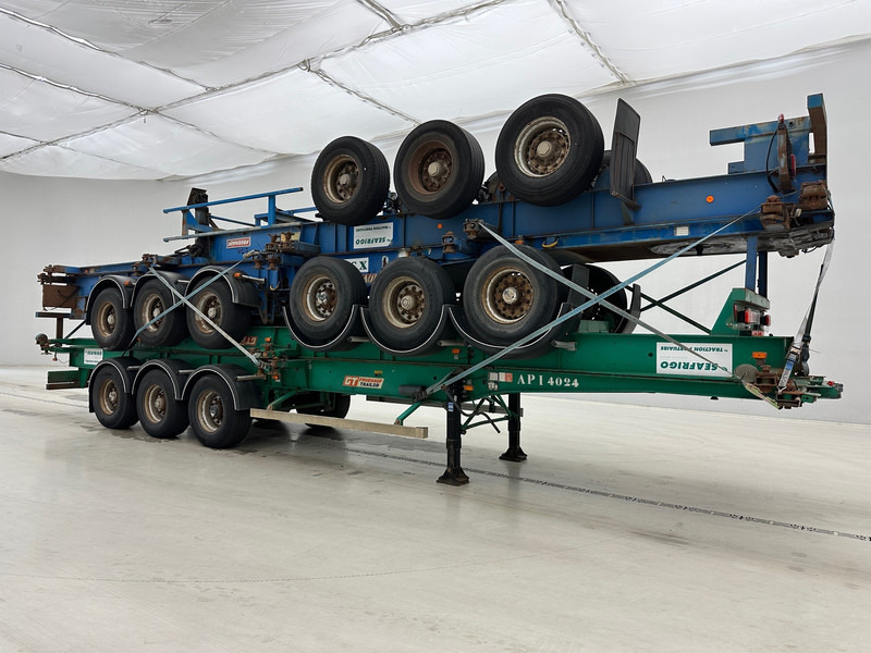 Fruehauf 4x Skelet 2 x 20-40 ft - Xe chở container/ Sơ mi rơ moóc hoán đổi thân: hình 3 Fruehauf 4x Skelet 2 x 20-40 ft - Xe chở container/ Sơ mi rơ moóc hoán đổi thân: hình 3