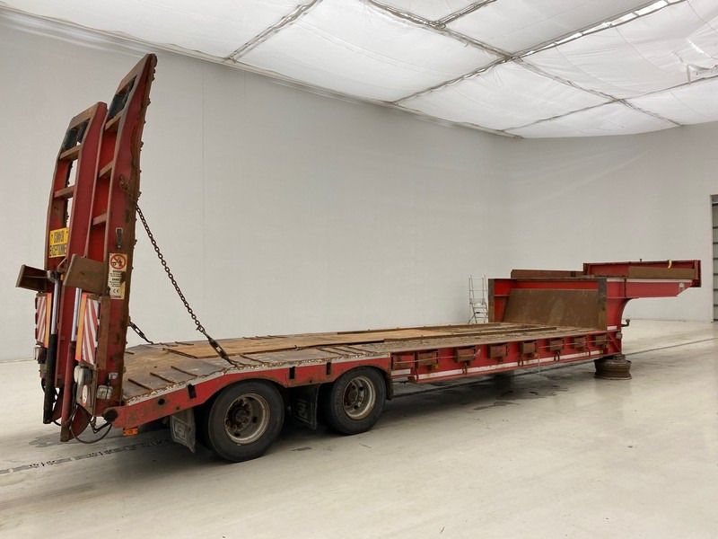 Sơ mi rơ moóc thùng thấp GHEYSEN & VERPOORT Low bed trailer: hình 6