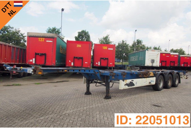 Krone Polyvalent skelet 20-30-40-45 ft* - Xe chở container/ Sơ mi rơ moóc hoán đổi thân: hình 1 Krone Polyvalent skelet 20-30-40-45 ft* - Xe chở container/ Sơ mi rơ moóc hoán đổi thân: hình 1