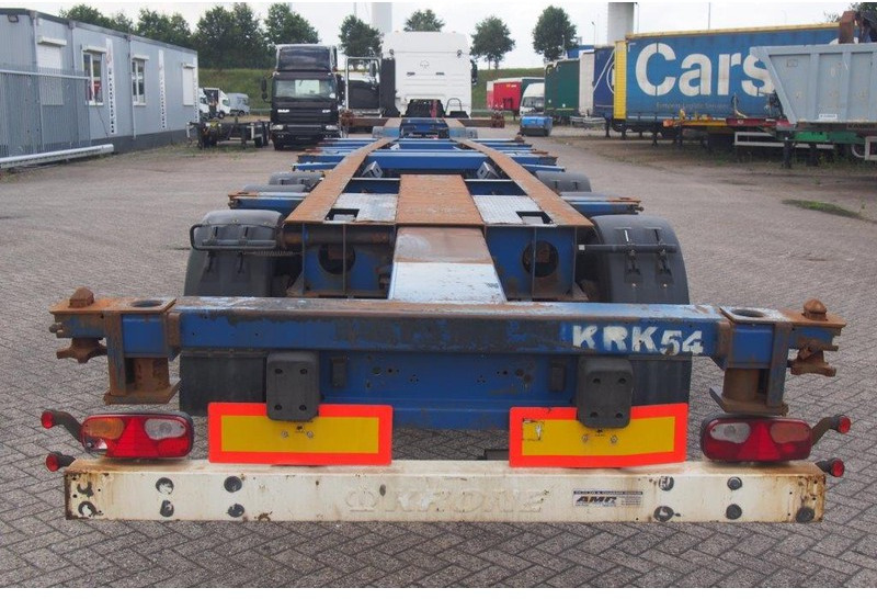 Krone Polyvalent skelet 20-30-40-45 ft* - Xe chở container/ Sơ mi rơ moóc hoán đổi thân: hình 5 Krone Polyvalent skelet 20-30-40-45 ft* - Xe chở container/ Sơ mi rơ moóc hoán đổi thân: hình 5