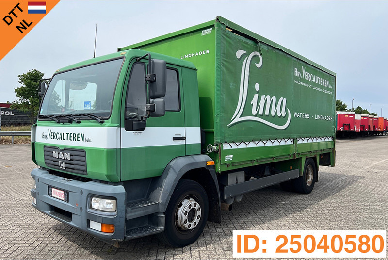 MAN 15.220 - Xe tải thùng mui bạt: hình 1 MAN 15.220 - Xe tải thùng mui bạt: hình 1