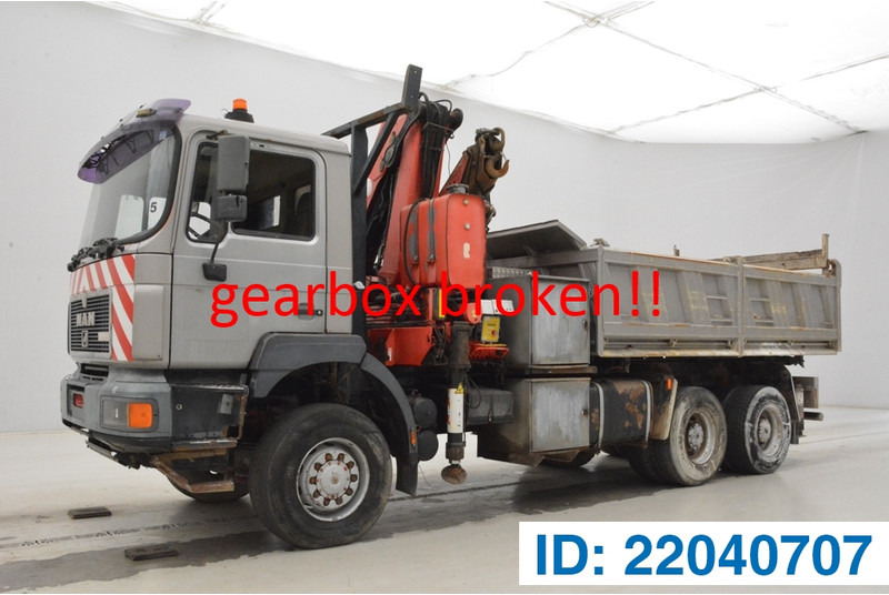 MAN 33.460 - 6x4 - Xe ben, Xe cẩu tự hành: hình 1 MAN 33.460 - 6x4 - Xe ben, Xe cẩu tự hành: hình 1
