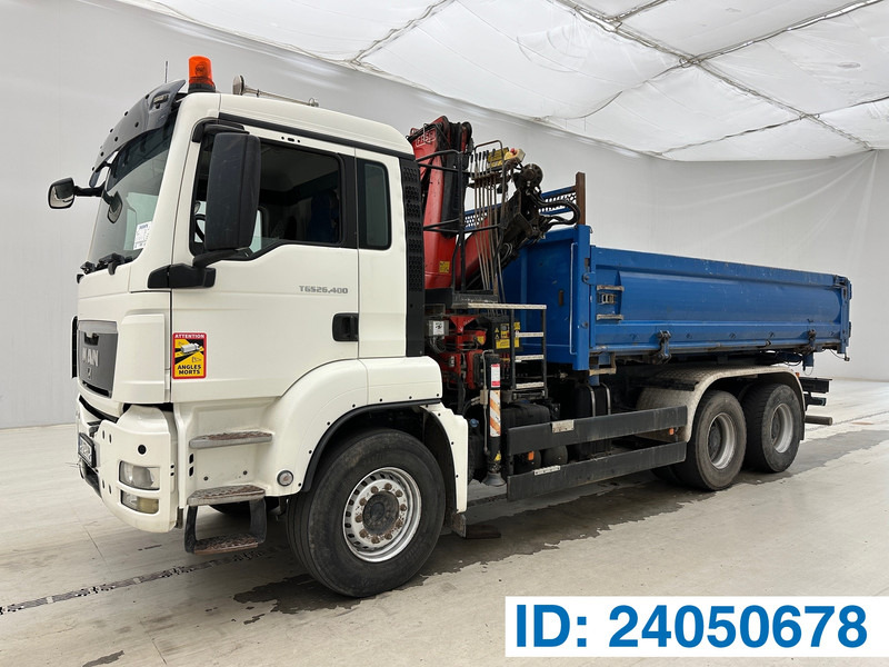 MAN TGS 26.400 - 6x4 - Xe ben, Xe cẩu tự hành: hình 1 MAN TGS 26.400 - 6x4 - Xe ben, Xe cẩu tự hành: hình 1