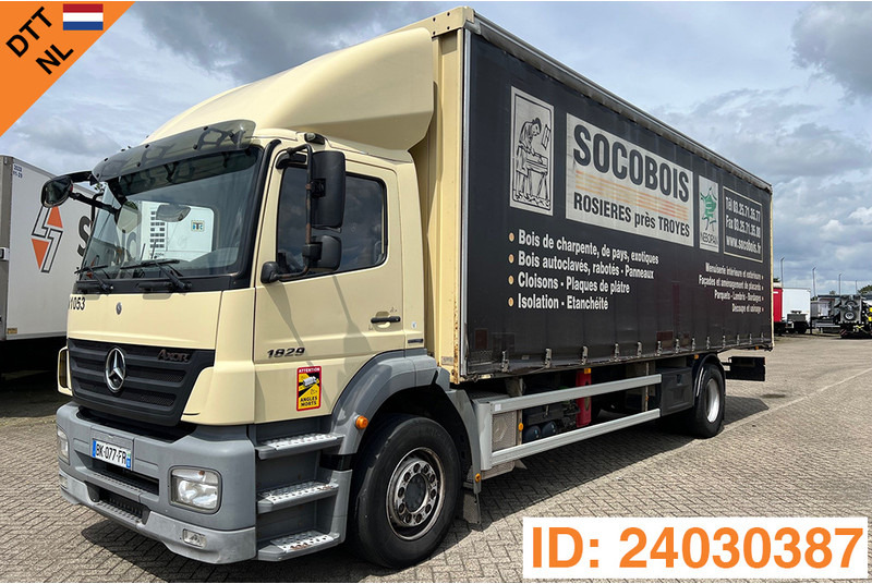 Mercedes-Benz Axor 1828 - Xe tải thùng mui bạt: hình 1 Mercedes-Benz Axor 1828 - Xe tải thùng mui bạt: hình 1