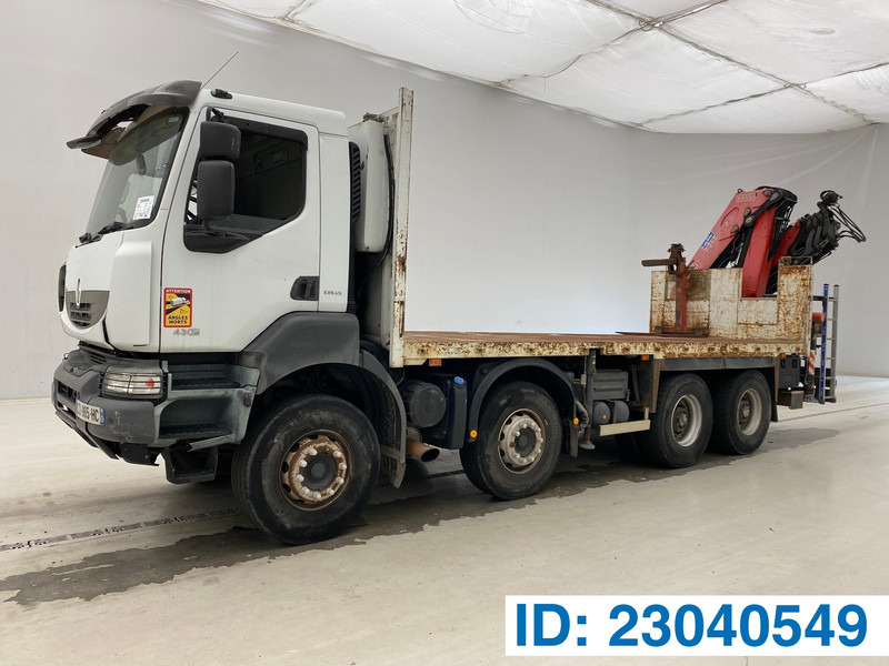 Renault Kerax 430 DXi - 8x4 - Xe tải thùng lửng/ Phẳng, Xe cẩu tự hành: hình 1 Renault Kerax 430 DXi - 8x4 - Xe tải thùng lửng/ Phẳng, Xe cẩu tự hành: hình 1