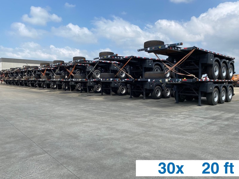 SERGOMEL Chassis/Plateau 20FT - NEW - Xe chở container/ Sơ mi rơ moóc hoán đổi thân: hình 1 SERGOMEL Chassis/Plateau 20FT - NEW - Xe chở container/ Sơ mi rơ moóc hoán đổi thân: hình 1