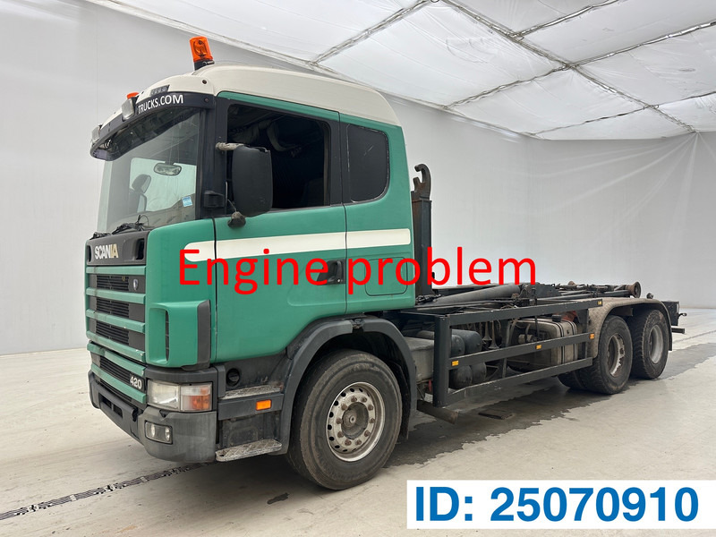 Scania R124.420 - 6x4 - Xe tải nâng móc: hình 1 Scania R124.420 - 6x4 - Xe tải nâng móc: hình 1