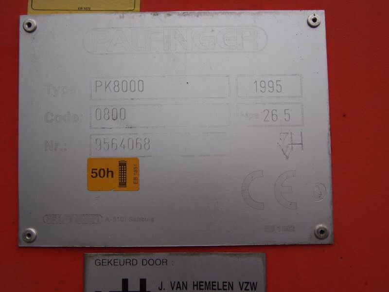 Xe ben, Xe cẩu tự hành Volvo FL6.180*: hình 9