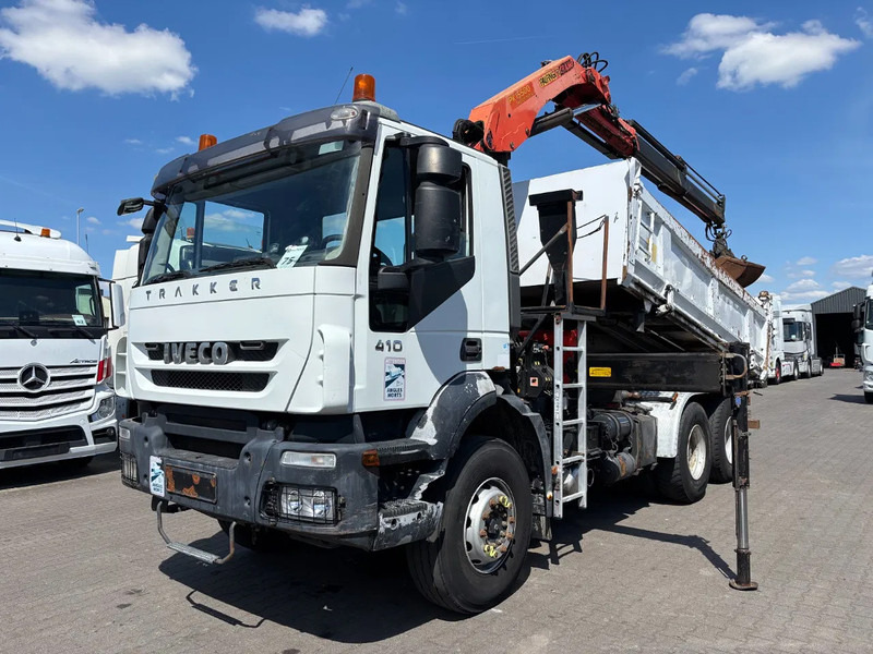 Iveco Trakker 410 6X4 Manual Gearbox 2 Way Tipper + Palfinger PK15500 - Xe ben, Xe cẩu tự hành: hình 1 Iveco Trakker 410 6X4 Manual Gearbox 2 Way Tipper + Palfinger PK15500 - Xe ben, Xe cẩu tự hành: hình 1