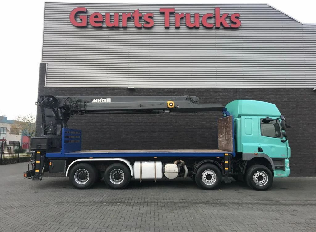 DAF CF 460 8X4 + MKG HMK 401/kran/kraan/Montagekran/ - Xe cẩu tự hành, Xe tải thùng lửng/ Phẳng: hình 4 DAF CF 460 8X4 + MKG HMK 401/kran/kraan/Montagekran/ - Xe cẩu tự hành, Xe tải thùng lửng/ Phẳng: hình 4