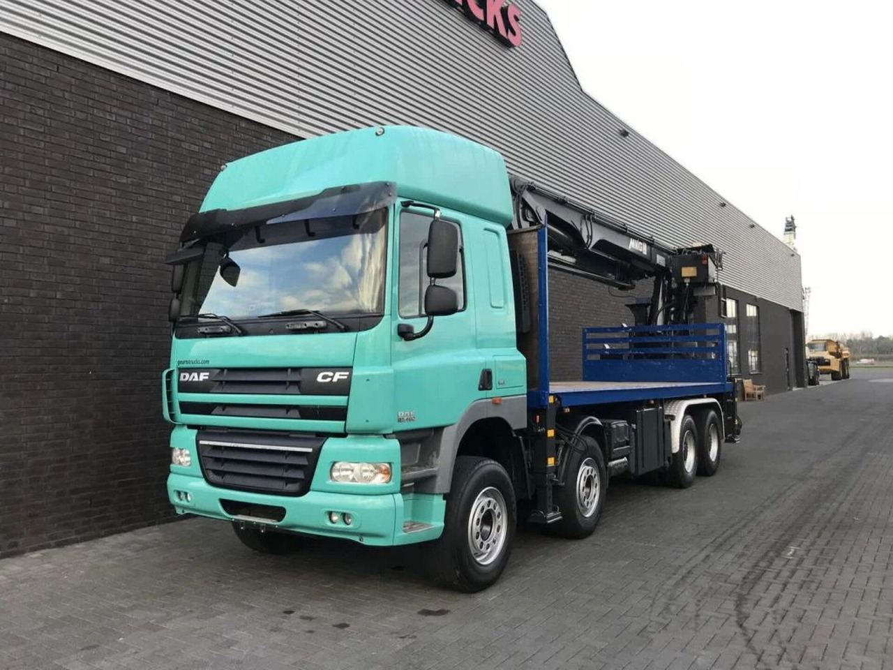 DAF CF 460 8X4 + MKG HMK 401/kran/kraan/Montagekran/ - Xe cẩu tự hành: hình 2 DAF CF 460 8X4 + MKG HMK 401/kran/kraan/Montagekran/ - Xe cẩu tự hành: hình 2