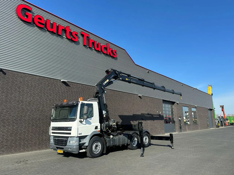 DAF CF 85 410 6X2 + HIAB 422EP-5 HIPRO TREKKER/SATTELZUG/TRACTOR UNIT/ CAMION - Xe cẩu tự hành: hình 4 DAF CF 85 410 6X2 + HIAB 422EP-5 HIPRO TREKKER/SATTELZUG/TRACTOR UNIT/ CAMION - Xe cẩu tự hành: hình 4
