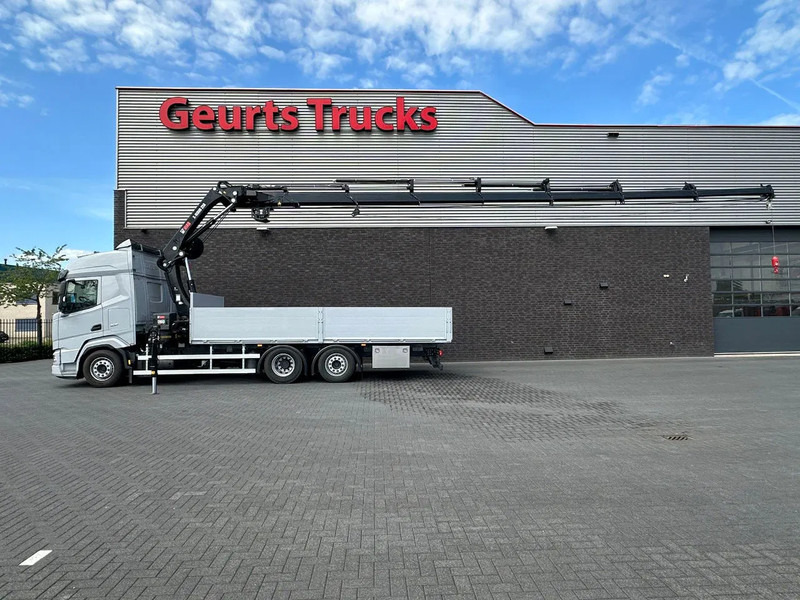 DAF XF 530 OPENLAADBAK / PRITSCHE / FLATBED MET HIAB X-HIDUO 258 E-7 + LIER KRAAN / KRAN / CRANE/ GRUA *NIEUW* - Xe cẩu tự hành: hình 1 DAF XF 530 OPENLAADBAK / PRITSCHE / FLATBED MET HIAB X-HIDUO 258 E-7 + LIER KRAAN / KRAN / CRANE/ GRUA *NIEUW* - Xe cẩu tự hành: hình 1