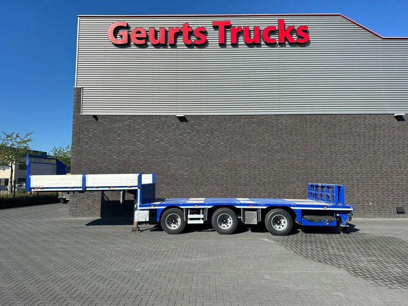 Emtech NNR48 3 ASSER HYDRAULISCHE GESTUURDE KORTE UITSCHUIFBARE SEMI-DIEPLADER / TIEFLADER / LOWLOADER - Sơ mi rơ moóc thùng thấp: hình 1 Emtech NNR48 3 ASSER HYDRAULISCHE GESTUURDE KORTE UITSCHUIFBARE SEMI-DIEPLADER / TIEFLADER / LOWLOADER - Sơ mi rơ moóc thùng thấp: hình 1