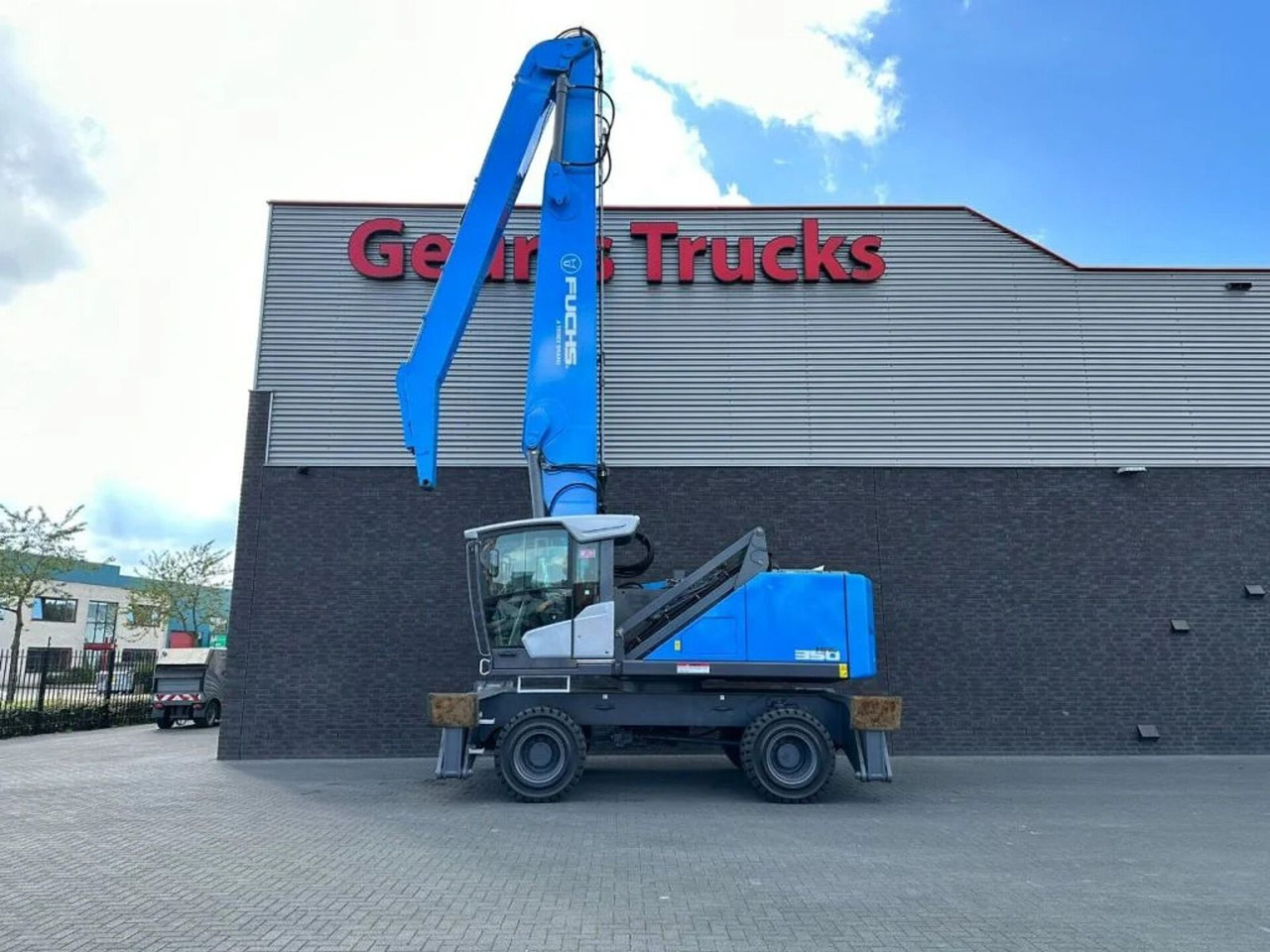 Fuchs MHL 350 MATERIAL HANDLER/UMSCHLAGBAGGER/OVERSLAG - Cần cẩu tháp: hình 4 Fuchs MHL 350 MATERIAL HANDLER/UMSCHLAGBAGGER/OVERSLAG - Cần cẩu tháp: hình 4