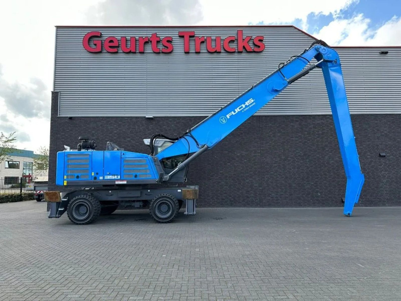 Fuchs MHL 350 MATERIAL HANDLER/UMSCHLAGBAGGER/OVERSLAG - Cần cẩu tháp: hình 5 Fuchs MHL 350 MATERIAL HANDLER/UMSCHLAGBAGGER/OVERSLAG - Cần cẩu tháp: hình 5
