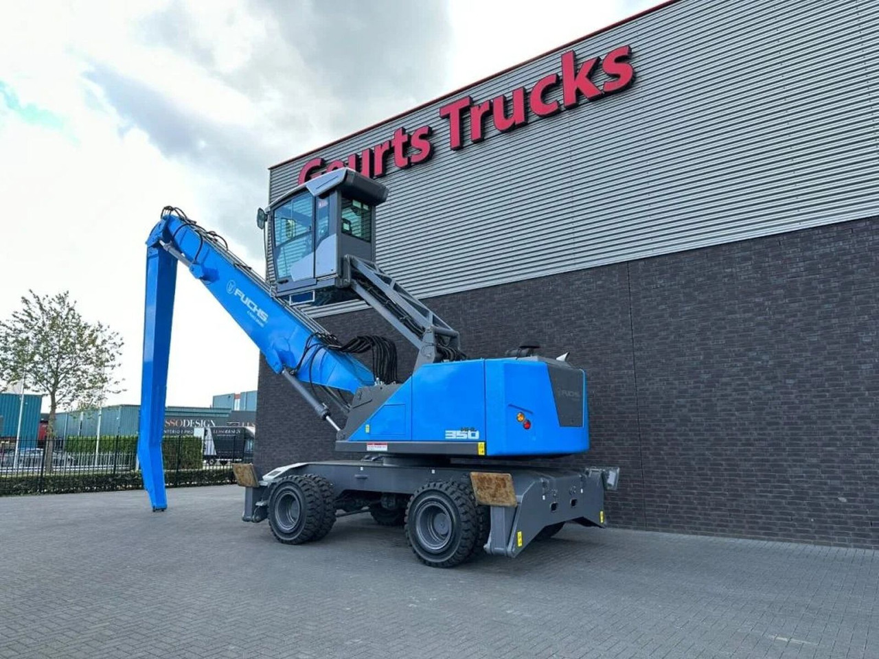 Fuchs MHL 350 MATERIAL HANDLER/UMSCHLAGBAGGER/OVERSLAG - Cần cẩu tháp: hình 3 Fuchs MHL 350 MATERIAL HANDLER/UMSCHLAGBAGGER/OVERSLAG - Cần cẩu tháp: hình 3