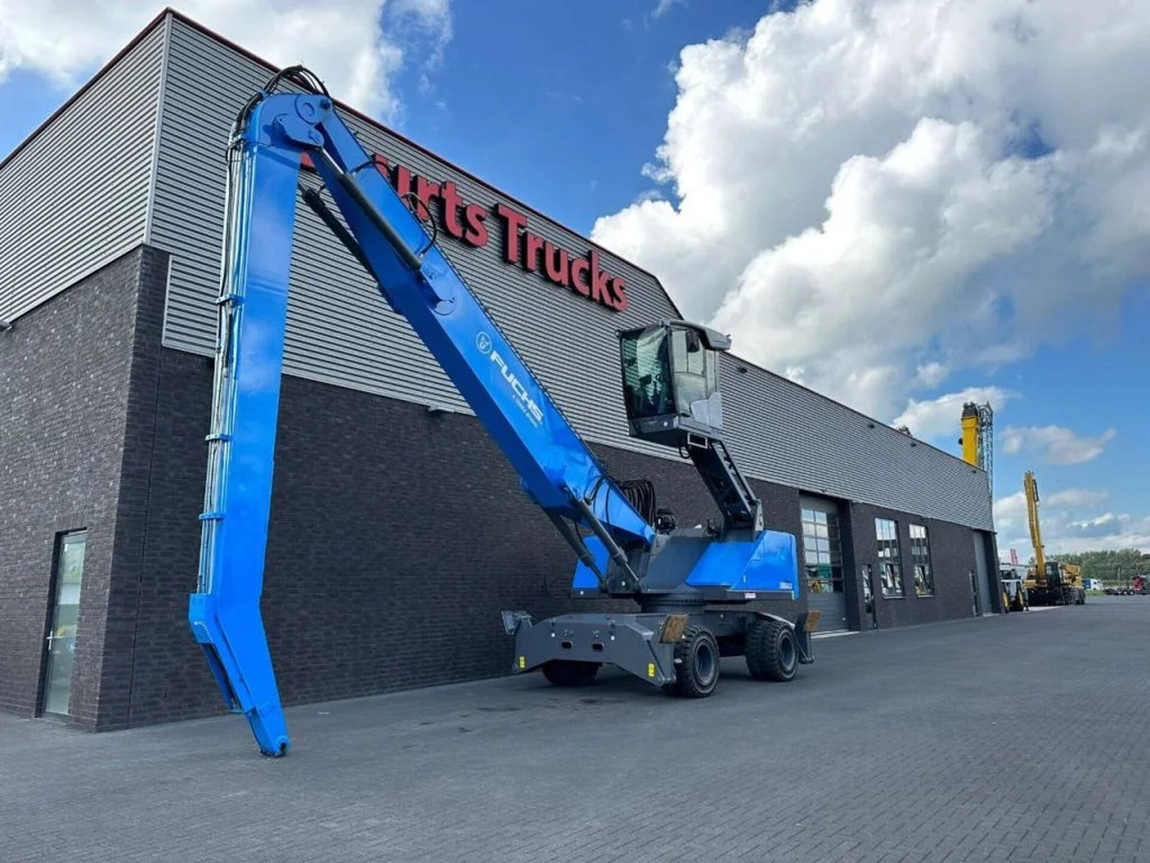 Fuchs MHL 350 MATERIAL HANDLER/UMSCHLAGBAGGER/OVERSLAG - Cần cẩu tháp: hình 2 Fuchs MHL 350 MATERIAL HANDLER/UMSCHLAGBAGGER/OVERSLAG - Cần cẩu tháp: hình 2