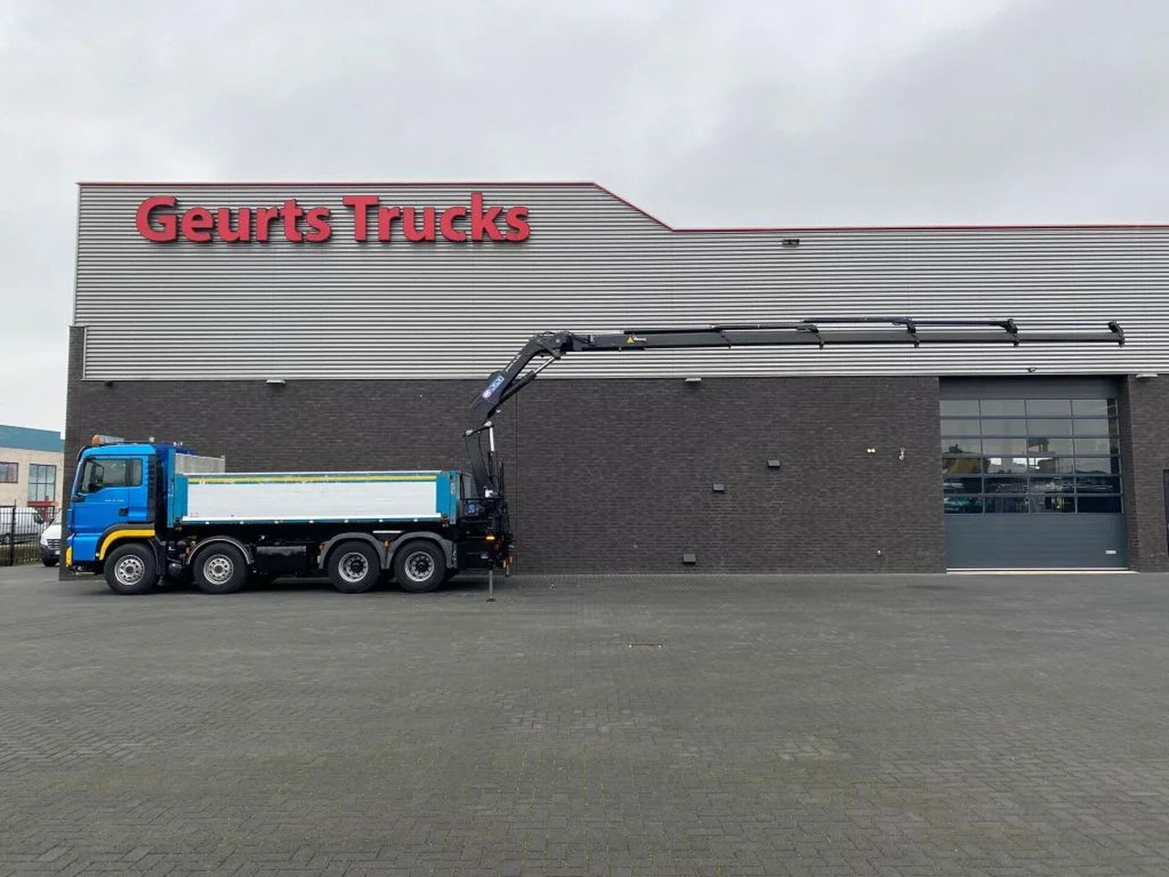 MAN TGS 35.480 8X4 KIPPER/TIPPER + HMF 2620-K5 KRAAN - Xe ben, Xe cẩu tự hành: hình 5 MAN TGS 35.480 8X4 KIPPER/TIPPER + HMF 2620-K5 KRAAN - Xe ben, Xe cẩu tự hành: hình 5
