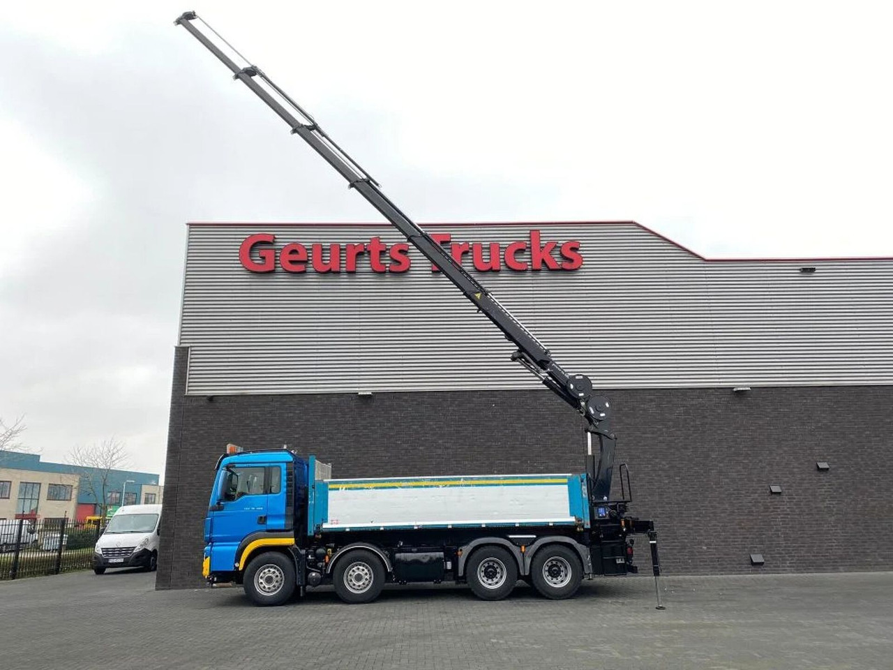 MAN TGS 35.480 8X4 KIPPER/TIPPER + HMF 2620-K5 KRAAN - Xe ben, Xe cẩu tự hành: hình 2 MAN TGS 35.480 8X4 KIPPER/TIPPER + HMF 2620-K5 KRAAN - Xe ben, Xe cẩu tự hành: hình 2