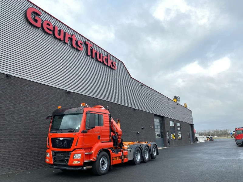 Xe tải nâng móc, Xe cẩu tự hành MAN TGS 35.480 8X4 TRIDEM + 20 TON HAAKARM + HMF 3220-K6 KRAAN/KRAN/CRANE/GRUA: hình 9 Xe tải nâng móc, Xe cẩu tự hành MAN TGS 35.480 8X4 TRIDEM + 20 TON HAAKARM + HMF 3220-K6 KRAAN/KRAN/CRANE/GRUA: hình 9